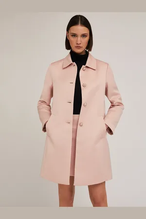 Motivi Cappotto monopetto in raso duchesse Donna