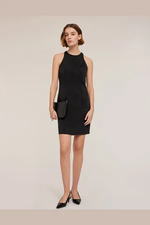 Motivi Mini dress in tessuto crêpe Donna