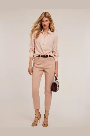 Motivi Pantaloni carrot in drill Rianne Donna
