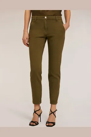 Motivi Pantaloni chino Kendall in drill di cotone Donna