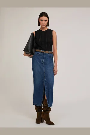 Motivi Top in maglia punto mosso Donna