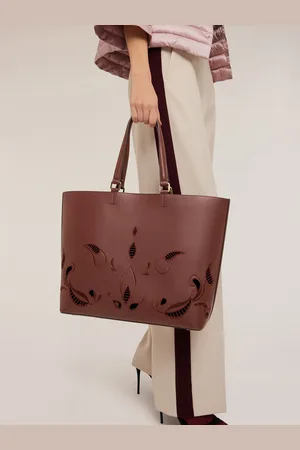 Motivi Shopping bag ricamata con manici Donna