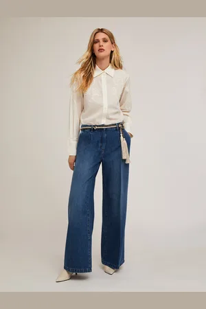 Motivi Jeans wide slouchy misto lyocell Donna