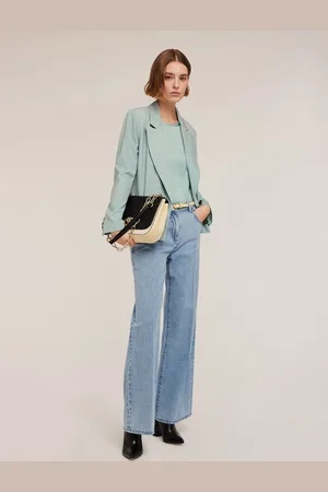 Motivi Jeans wide leg light blue Donna