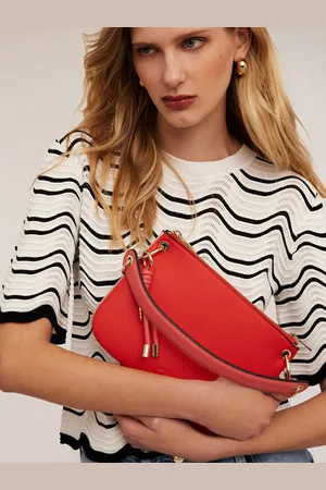 Motivi Borsa twins in tessuto spalmato Donna