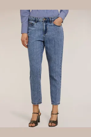 Motivi Jeans con piega stirata misto lyocell Donna