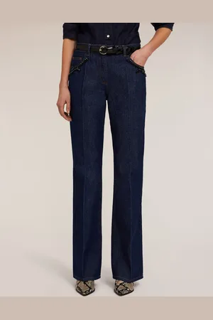Motivi Jeans flare con ricamo di pietre Donna