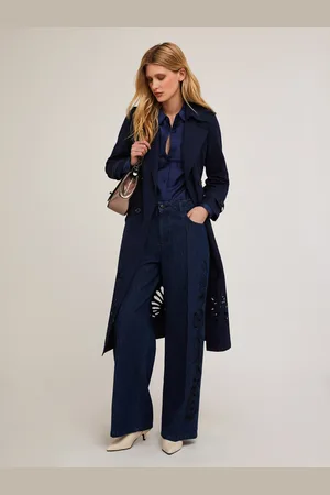 Motivi Jeans wide slouchy con ricamo Donna