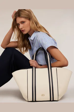 Motivi Shopping bag in canvas con manici Donna