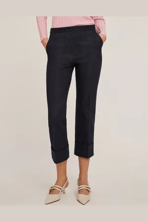Motivi Jeans sartoriale con risvolto Donna