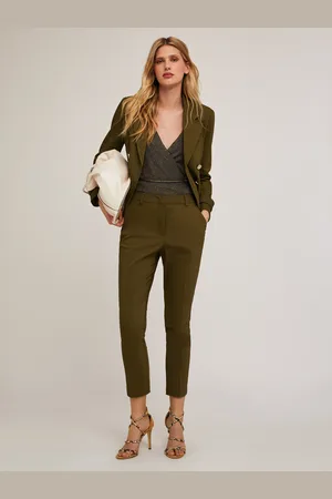 Motivi Pantaloni regular in tessuto tecnico Donna