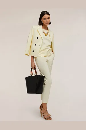 Motivi Pantaloni regular in tessuto tecnico Donna