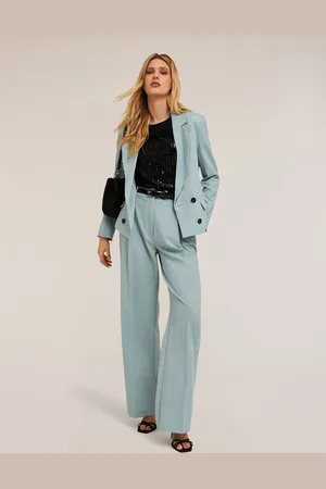 Motivi Pantaloni palazzo con pieghe Donna