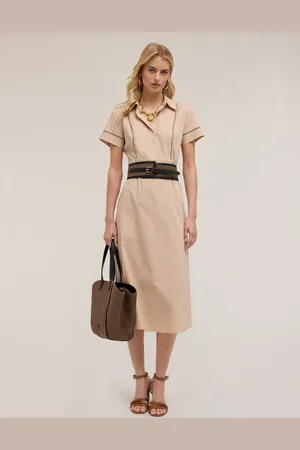 Motivi Vestito chemisier con ajouré Donna