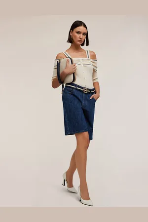 Motivi Top off-shoulder in maglia Donna