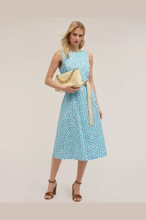 Motivi Vestito flare fantasia a pois Donna
