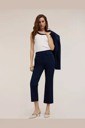 Motivi Top con bordi in maglia Donna