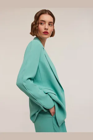Motivi Blazer da completo con piping in tono Donna