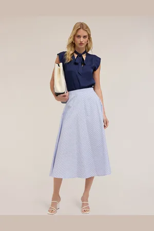 Motivi Blusa satin con fiocco Donna