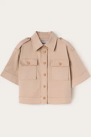 Motivi Camicia in drill di cotone Donna