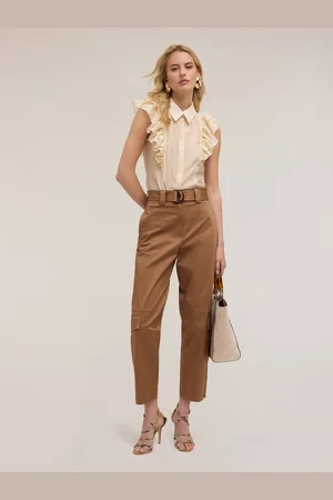 Motivi Pantaloni cargo in raso Donna