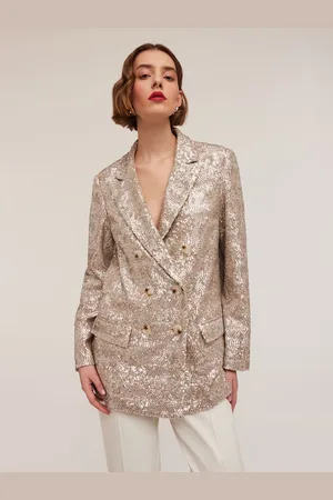 Motivi Blazer over full paillettes Donna