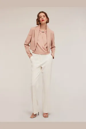 Motivi Giacca spencer in tela misto cotone Donna
