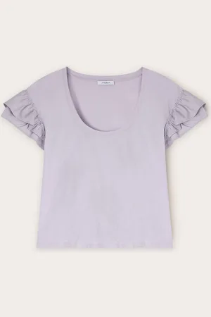 Motivi T-shirt con maniche volant Donna