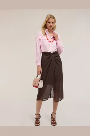 Motivi Camicia over con tasche Donna