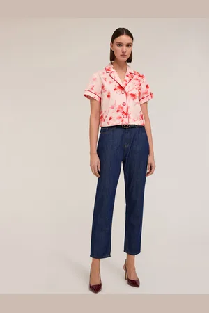Motivi Camicia corta fantasia chinè Donna