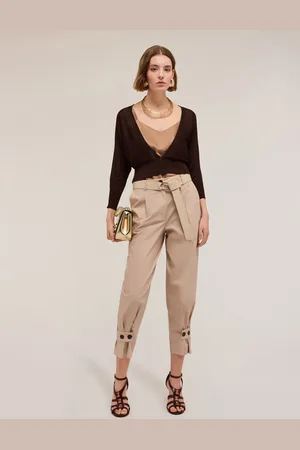 Motivi Pantaloni chino barrel leg Donna