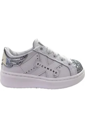 John Richmond Sneakers in pelle con glitter