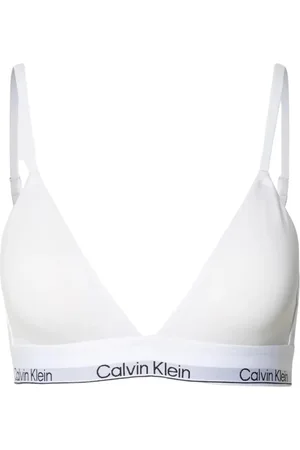Calvin Klein Calvin Klein reggiseno a triangolo con fascia logata