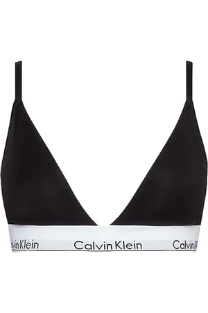 Calvin Klein Calvin Klein reggiseno a triangolo con fascia logata