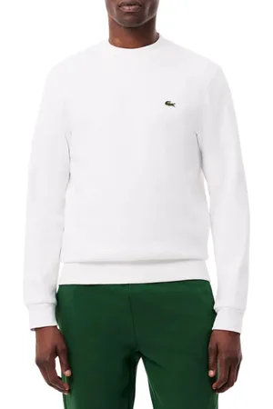Lacoste Felpa girocollo in cotone