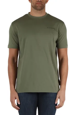 John Richmond T-shirt manica corta in jersey militare