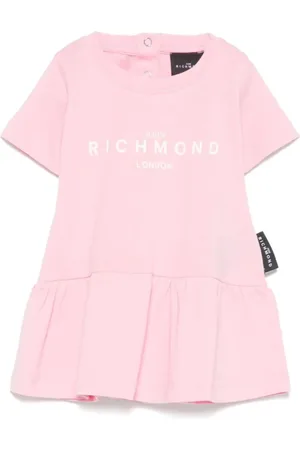 John Richmond Abito manica corta Kloste con balza