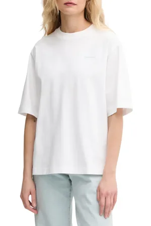 Calvin Klein T-shirt in cotone con maxi logo