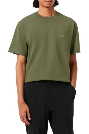 Lacoste T-shirt manica corta con cotone salvia