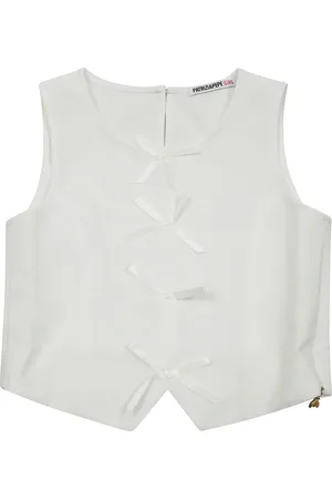 Patrizia Pepe Top crop con fiocchetti