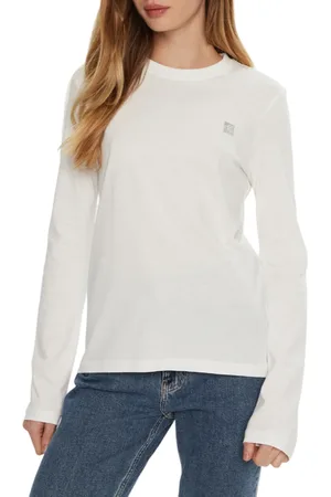 Calvin Klein T-shirt maniche lunghe in jersey