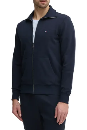 Tommy Hilfiger Felpa con zip in cotone