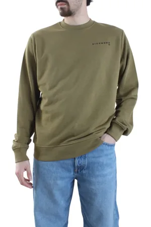 John Richmond Felpa Capiani con logo militare