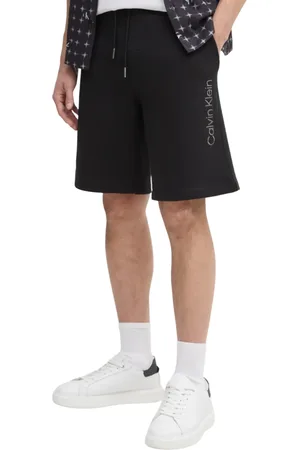 Calvin Klein Bermuda in felpa con logo ricamato