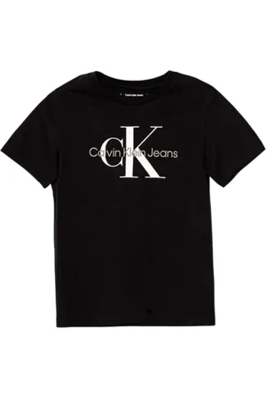 Calvin Klein T-shirt maniche corte con maxi logo in jersey