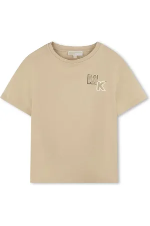 Michael Kors T-shirt maniche corte con logo borchiato