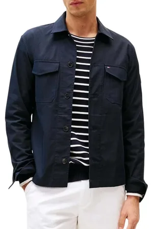 Tommy Hilfiger Giubbino stile camicia con tasconi