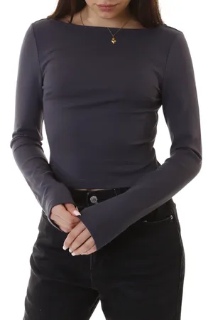 Calvin Klein T-shirt con scollo posteriore