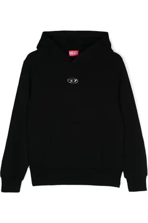 Diesel Felpa Smacshoodod con cappuccio e mini logo