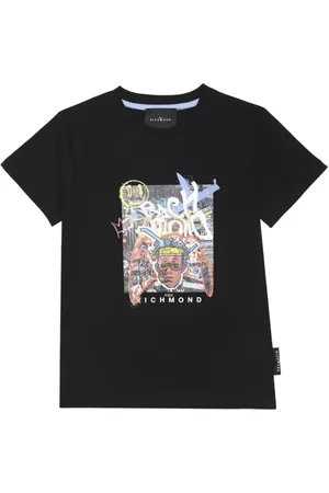 John Richmond T-shirt manica corta Kovic con stampa